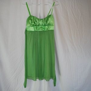 Green Sparkly Girls Dress Ruby Rox